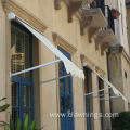 French Style Outdoor Vertical Drop Arm Retractable Awning